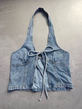 Denim Halter